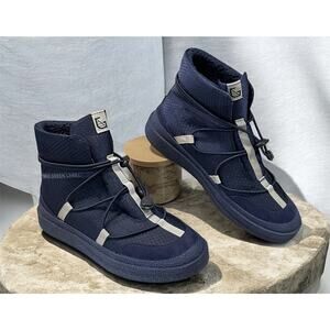 Hybrid Green Label Men's Size 9 Blue Shift High Top Sneakers Basketball Sports